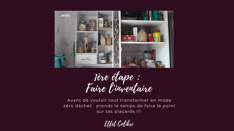 Inventaire ou comment passer la maison au scanner…