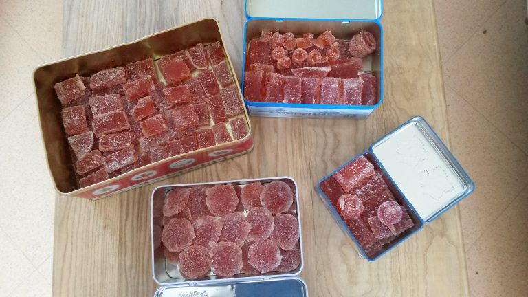 Recette de pâtes de fruits