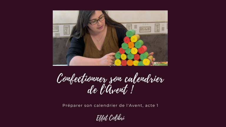 Le calendrier de l&rsquo;avent DIY