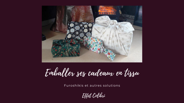 Emballer autrement ses cadeaux avec le furoshiki