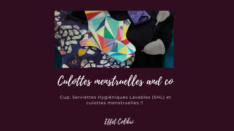 Culottes menstruelles and co