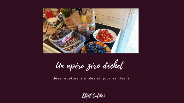 Un apéro zéro déchet (ou presque)