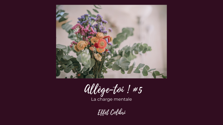 Allège-toi #5 – La fameuse charge mentale !