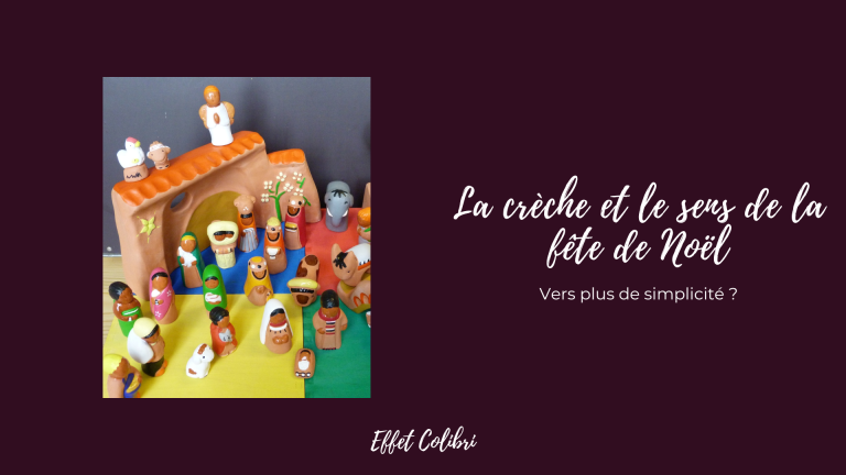 La crèche et le sens de la fête