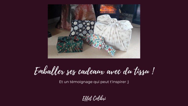 Emballer ses cadeaux avec du tissu