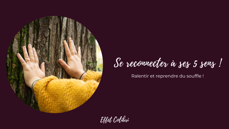 Se reconnecter à ses sens