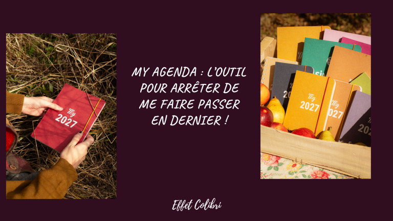 My agenda 365, un outil d&rsquo;intention pour ma vie