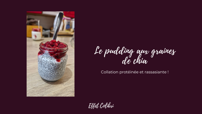 Le pudding de graines de chia