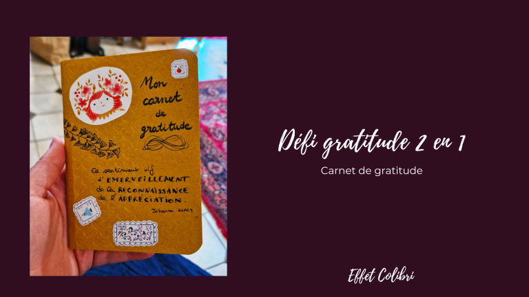 Défi gratitude 2 en 1